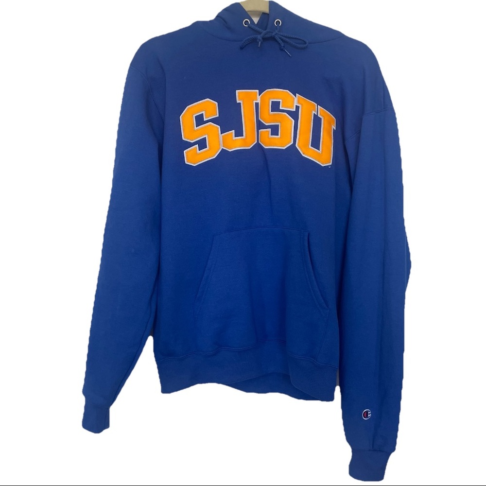 SJSU Sweater Small Blue Unisex Spartan San Jose State University Warm Hoodie